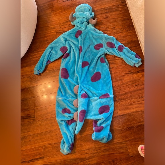Adult Monsters INC Sully Union Suit Costume - Picture 2 of 2